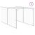 Cușcă câine cu acoperiș antracit 117x609x123 cm oțel galvanizat GartenMobel Dekor