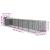 Cușcă câine cu acoperiș antracit 117x813x123 cm oțel galvanizat GartenMobel Dekor