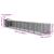 Cușcă câine cu acoperiș antracit 117x1017x123cm oțel galvanizat GartenMobel Dekor