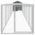 Coteț de pui cu incintă antracit 117x813x123 cm oțel galvanizat GartenMobel Dekor