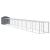 Coteț de pui cu incintă antracit 117x1017x123cm oțel galvanizat GartenMobel Dekor