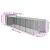 Cușcă câine cu țarc antracit 110x609x110 cm oțel galvanizat GartenMobel Dekor