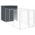 Cușcă câine cu țarc antracit 165x455x181 cm oțel galvanizat GartenMobel Dekor