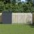Coteț de pui cu incintă antracit 165x455x181 cm oțel galvanizat GartenMobel Dekor