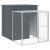 Coteț de pui cu incintă antracit 165x659x181 cm oțel galvanizat GartenMobel Dekor