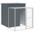 Coteț de pui cu incintă antracit 165x1271x181cm oțel galvanizat GartenMobel Dekor