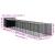 Cușcă câine cu țarc antracit 214x1273x181 cm oțel galvanizat GartenMobel Dekor