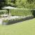 Strat înălțat grădină gri 620x80x36cm oțel vopsit electrostatic GartenMobel Dekor