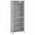 Dulap înalt, gri beton, 69,5x32,5x180 cm, lemn compozit GartenMobel Dekor