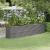 Strat înălțat grădină gri 296x80x68cm oțel vopsit electrostatic GartenMobel Dekor