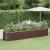 Strat înălțat grădină 368x80x68 cm oțel vopsit electrostatic GartenMobel Dekor