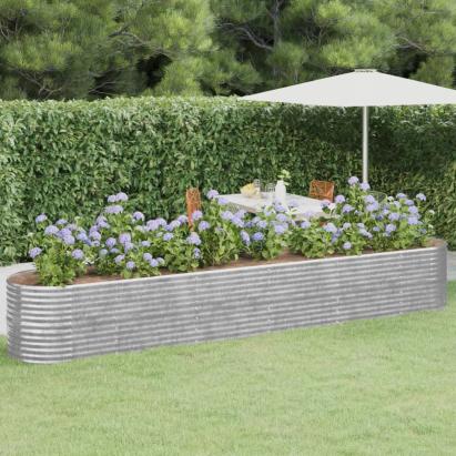 Strat înălțat grădină 440x80x68 cm oțel vopsit electrostatic GartenMobel Dekor