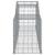 Coșuri gabion arcuite 15 buc, 300x50x60/80 cm, fier galvanizat GartenMobel Dekor