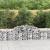 Coșuri gabion arcuite 15 buc, 300x50x60/80 cm, fier galvanizat GartenMobel Dekor