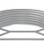 Strat înălțat grădină 175x100x36 cm oțel vopsit electrostatic GartenMobel Dekor