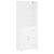 Dulap înalt, alb, 69,5x34x180 cm, lemn compozit GartenMobel Dekor