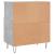 Servante, 3 piese, gri beton, lemn prelucrat GartenMobel Dekor