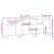 Servante, 3 piese, alb, lemn prelucrat GartenMobel Dekor