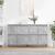 Servante, 2 piese, gri beton, lemn prelucrat GartenMobel Dekor