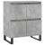 Servante, 2 piese, gri beton, lemn prelucrat GartenMobel Dekor