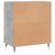 Servante, 3 piese, gri beton, lemn prelucrat GartenMobel Dekor