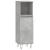 Set mobilier de baie, 3 piese, gri beton, lemn compozit GartenMobel Dekor