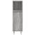 Set mobilier de baie, 3 piese, gri sonoma, lemn prelucrat GartenMobel Dekor