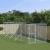 Padoc de exterior pentru câini argintiu 2x10x2m oțel galvanizat GartenMobel Dekor