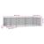 Padoc de exterior pentru câini argintiu 8x4x2 m oțel galvanizat GartenMobel Dekor