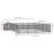 Padoc exterior cu acoperiș argintiu 10x8x2,5 m oțel galvanizat GartenMobel Dekor