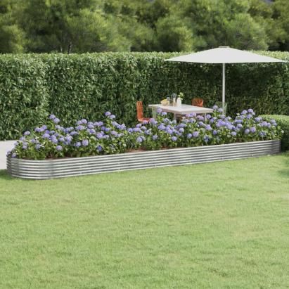 Strat înălțat grădină 600x140x36 cm oțel vopsit electrostatic GartenMobel Dekor