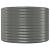 Jardinieră grădină gri 100x100x68 cm oțel vopsit electrostatic GartenMobel Dekor