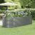 Strat înălțat grădină 249x100x68 cm oțel vopsit electrostatic GartenMobel Dekor
