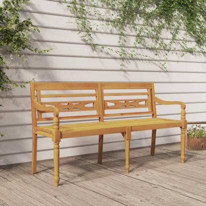 Bancă Batavia, 150 cm, lemn masiv de tec GartenMobel Dekor