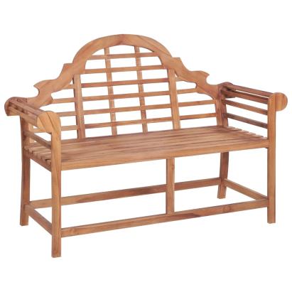 Bancă de grădină, 127x58,5x92,5 cm, lemn masiv de tec GartenMobel Dekor