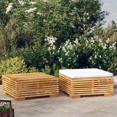 Set mobilier de grădină, 2 piese, lemn masiv de tec GartenMobel Dekor