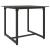 Set mobilier de exterior cu perne, 3 piese, gri, poliratan GartenMobel Dekor
