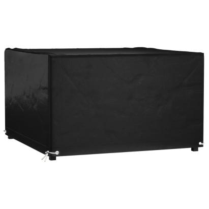 Husă pentru mobilier de grădină, 8 ocheți, 132x132x80 cm pătrat GartenMobel Dekor