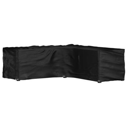 Husă mobilier de grădină în formă de L 16 ocheți, 285x285x90 cm GartenMobel Dekor