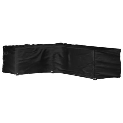 Husă mobilier de grădină în formă de L 18 ocheți, 220x285x80 cm GartenMobel Dekor