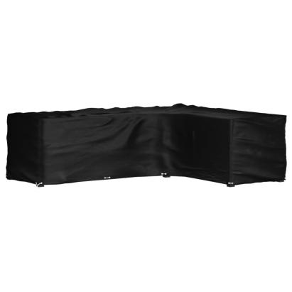 Husă mobilier de grădină în formă de L 16 ocheți, 260x210x80 cm GartenMobel Dekor