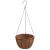Jardiniere suspendate căptușeală cocos 4 buc. Ø 30x52cm oțel GartenMobel Dekor