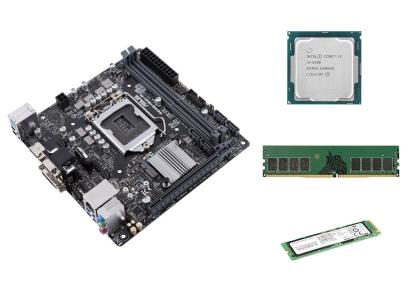 Kit Placa de Baza Second Hand Asus PRIME H310I-PLUS R2.0 + Procesor Intel Core i3-8100 3.60GHz, 8GB DDR4, SSD 256GB NVME, Shield, Cooler NewTechnology Media
