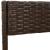 Set mobilier de grădină cu perne, 4 piese, maro, poliratan GartenMobel Dekor