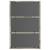 Set mobilier de grădină cu perne, 6 piese, gri, poliratan GartenMobel Dekor