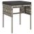 Set mobilier de grădină cu perne, 6 piese, gri, poliratan GartenMobel Dekor