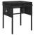 Set mobilier de grădină cu perne, 6 piese, negru, poliratan GartenMobel Dekor