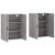 Dulapuri montate pe perete, 2 buc, gri sonoma, 69,5x34x90 cm GartenMobel Dekor