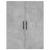 Dulap cu montaj pe perete, 2 buc, gri beton, 69,5x34x90 cm GartenMobel Dekor