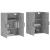Dulap cu montaj pe perete, 2 buc, gri beton, 69,5x34x90 cm GartenMobel Dekor